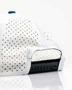 Fishing Lure White - Perforated Rope Hat