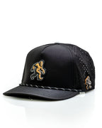Sasquatch Black - Perforated Rope Hat