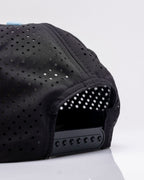Kraken Black - Perforated Rope Hat