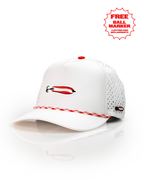 Dare Devil Spoon White - Perforated Rope Hat