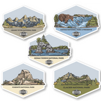 National Parks Sticker Collection
