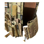 NIJ Certified LEVEL IV Crusader 2.0 Kit (2) 10x12 Front/Back Ceramic Plates + Crusader 2.0 Carrier