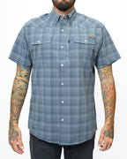 Deke SS Shirt - Dusty Royal