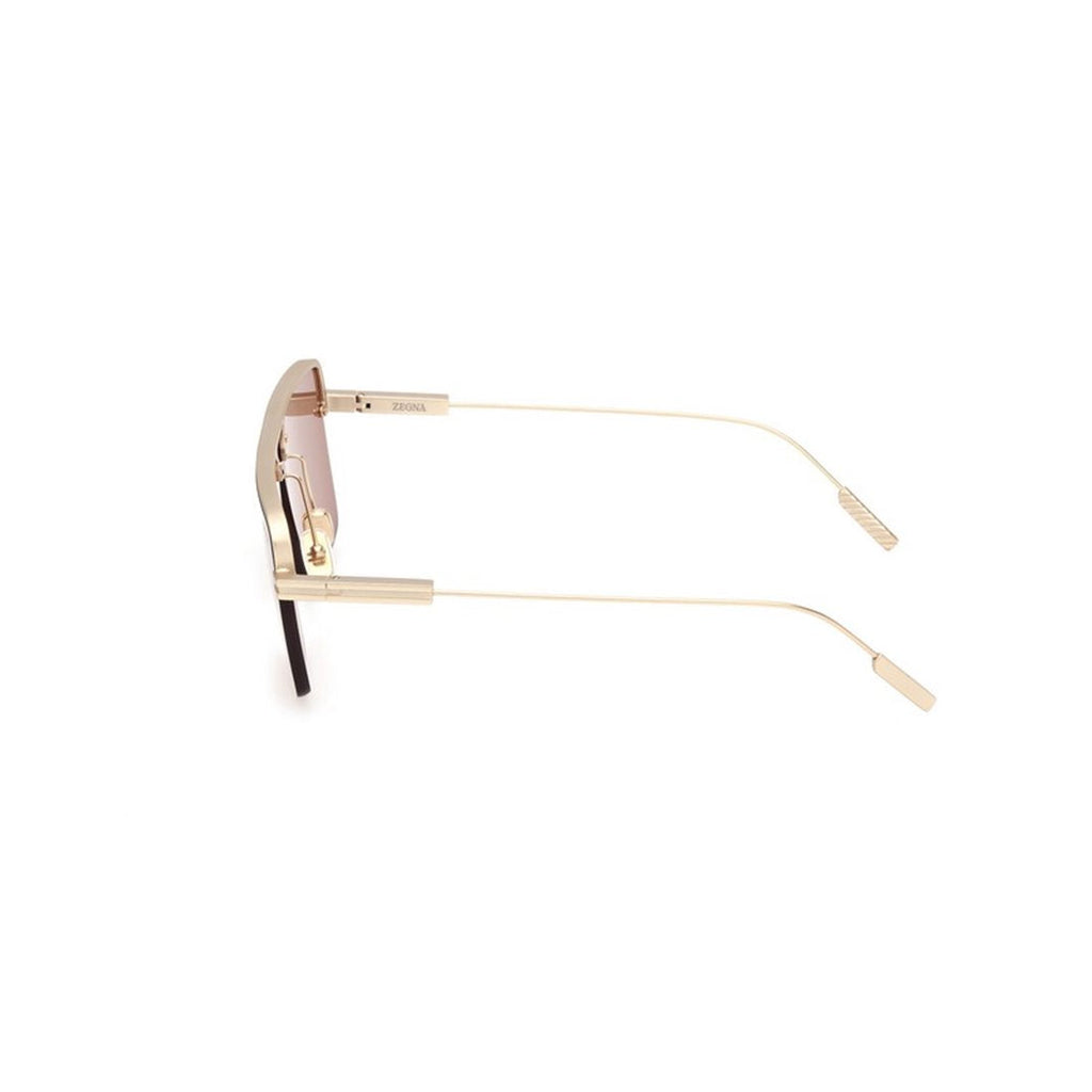 ERMENEGILDO ZEGNA Sleek Metal Frame Sunglasses for Men - EZ0245 32J
