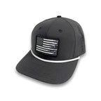 Firearm Flag Woven Patch Hat