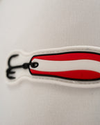 Dare Devil Spoon White - Perforated Rope Hat