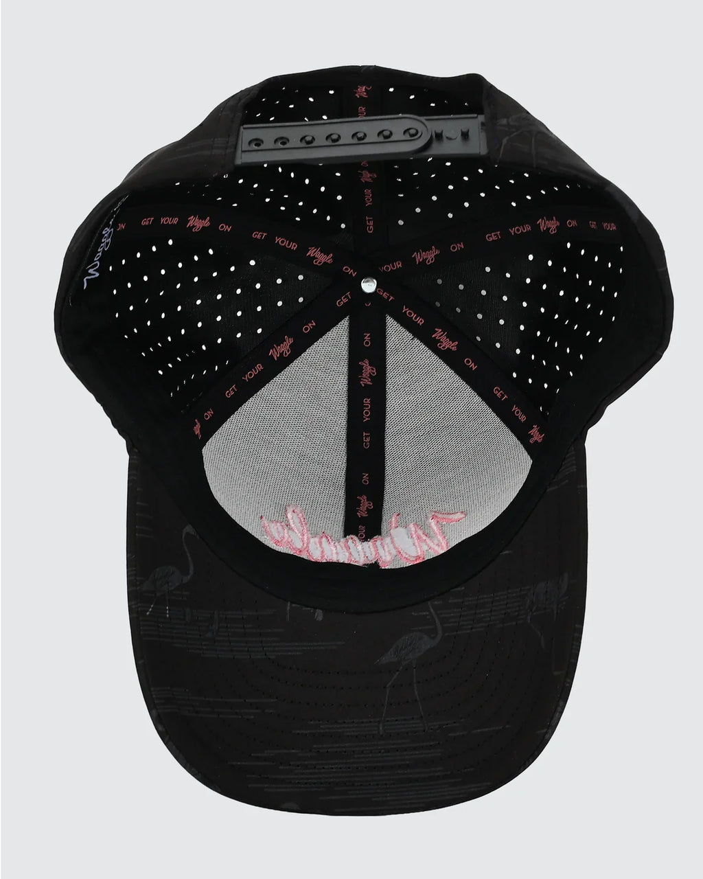 Waggle Low-Profile Snapback Hat - Flamingrove