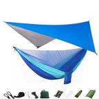 Camping Hammock Mosquito Net and Hammock Canopy Portable Nylon Hammock