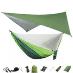 Camping Hammock Mosquito Net and Hammock Canopy Portable Nylon Hammock