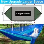 Camping Hammock Mosquito Net and Hammock Canopy Portable Nylon Hammock
