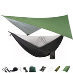 Camping Hammock Mosquito Net and Hammock Canopy Portable Nylon Hammock