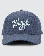 Waggle Low-Profile Snapback Hat - Loon Lake Topographic