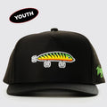 Waggle Original Snapback Hat - Lured In (Youth)