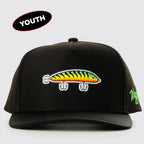 Waggle Original Snapback Hat - Lured In (Youth)