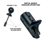 STEADY STICK® 1.5" BALL MOUNT ADAPTER for the OLD TOWN PDL DRIVE