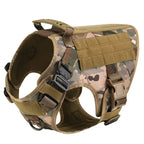 Tactical Vest Pet German Shepherd Golden Retriever Tactical Training Dog Harness and Leash Set For All Breeds Dogs