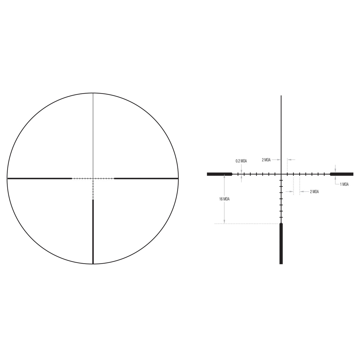 Trijicon, "Ascent, Riflescope, 3-12x40mm