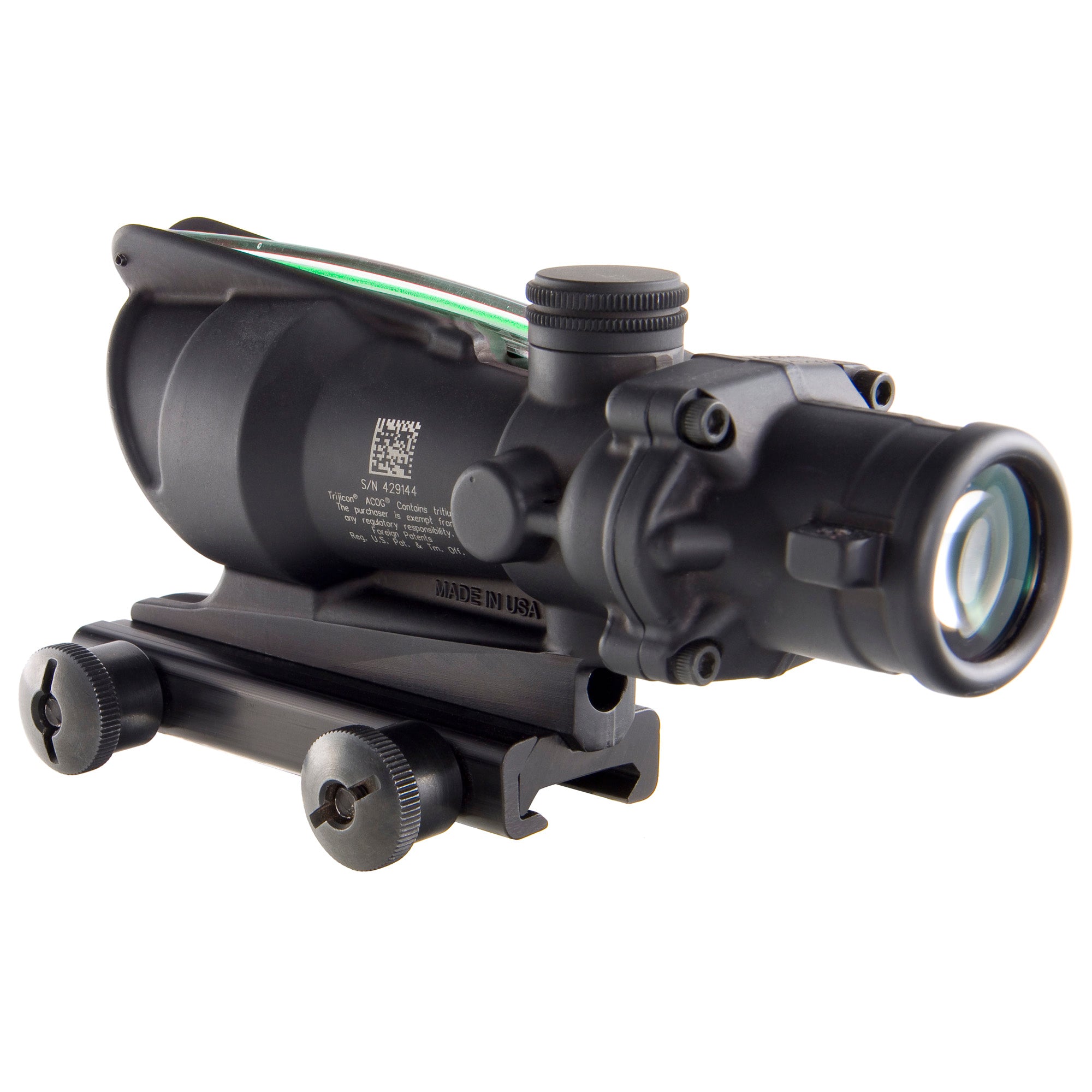 Trijicon, ACOG, 4x32, Green Dual Illuminated
