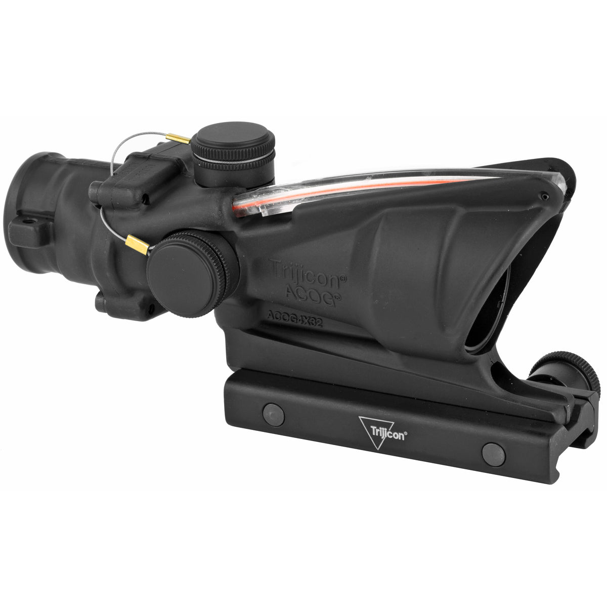 Trijicon, ACOG Rifle Scope, 4X32, Red Horseshoe