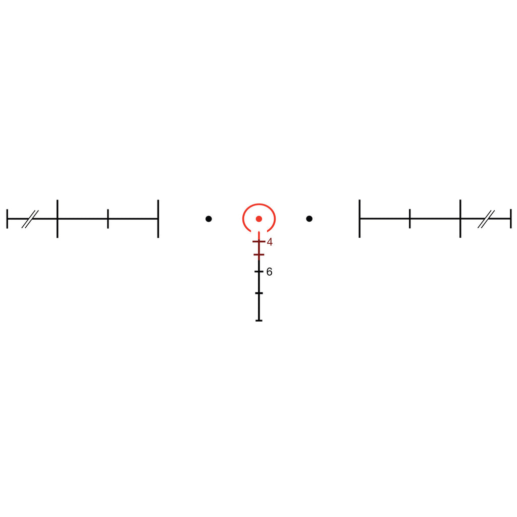 Trijicon, ACOG Rifle Scope, 4X32, Red Horseshoe