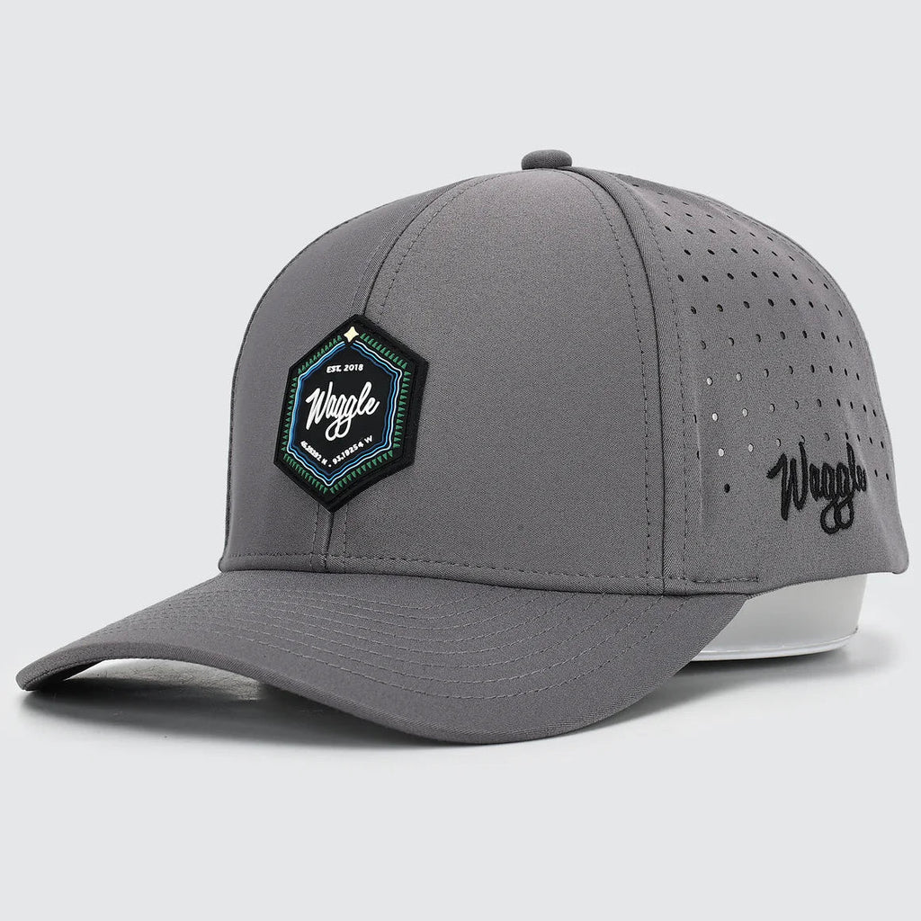 Waggle Low-Profile Snapback Hat - Waggle Origin