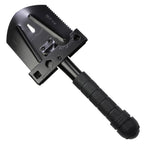 Compact Multi-Function Survival Shovel | Folding Tool with Compass & Survival Kit