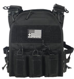 BIG BOY Crusader 2.0 XL Armor COMBO PACKAGE LIGHTWEIGHT LEVEL IV (2) XL Ceramic Front/Back Plates