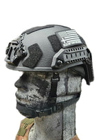 Ballistic Helmet RT2 High Cut Helmet: Tested to LEVEL IIIA (Included Arc Rails, Padding, Straps)